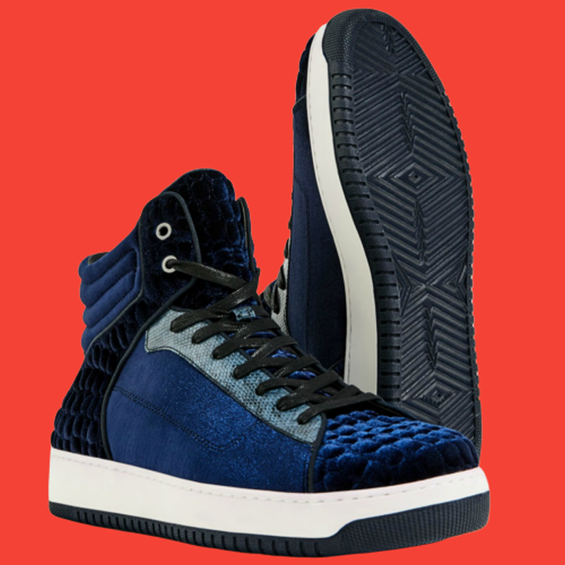 zara high top trainers